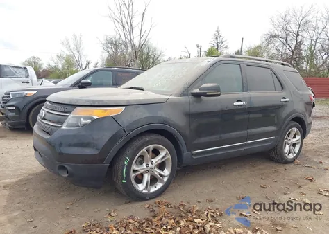 2011 Ford Explorer Limited from USA, damaged, VIN 1FMHK7F82BGA60676